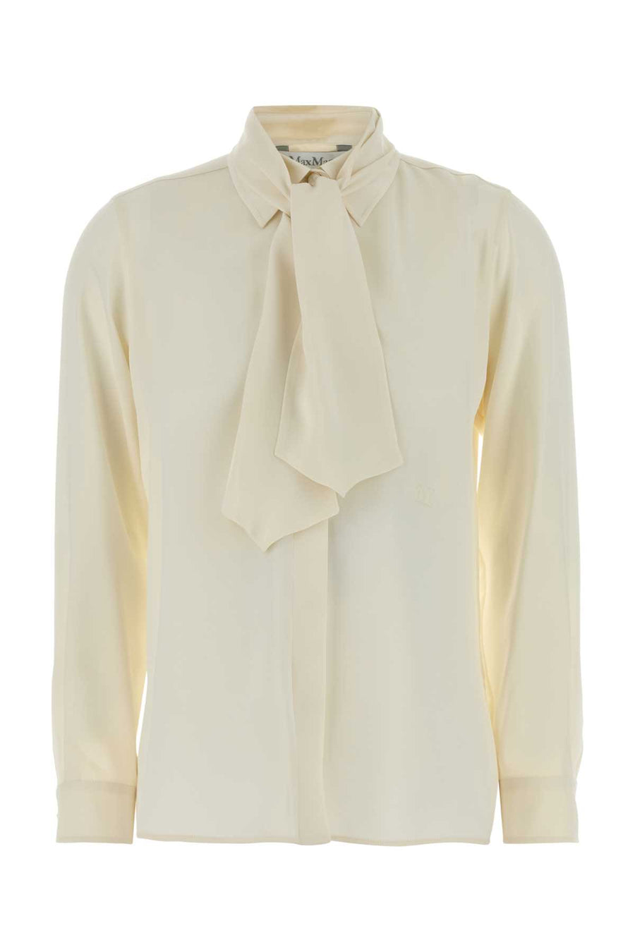 Max Mara 100% Silk shirt in beige