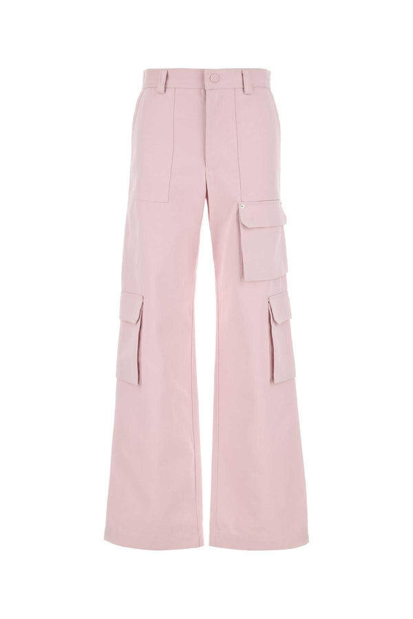 Gucci 100% Cotton cargo pants in pink
