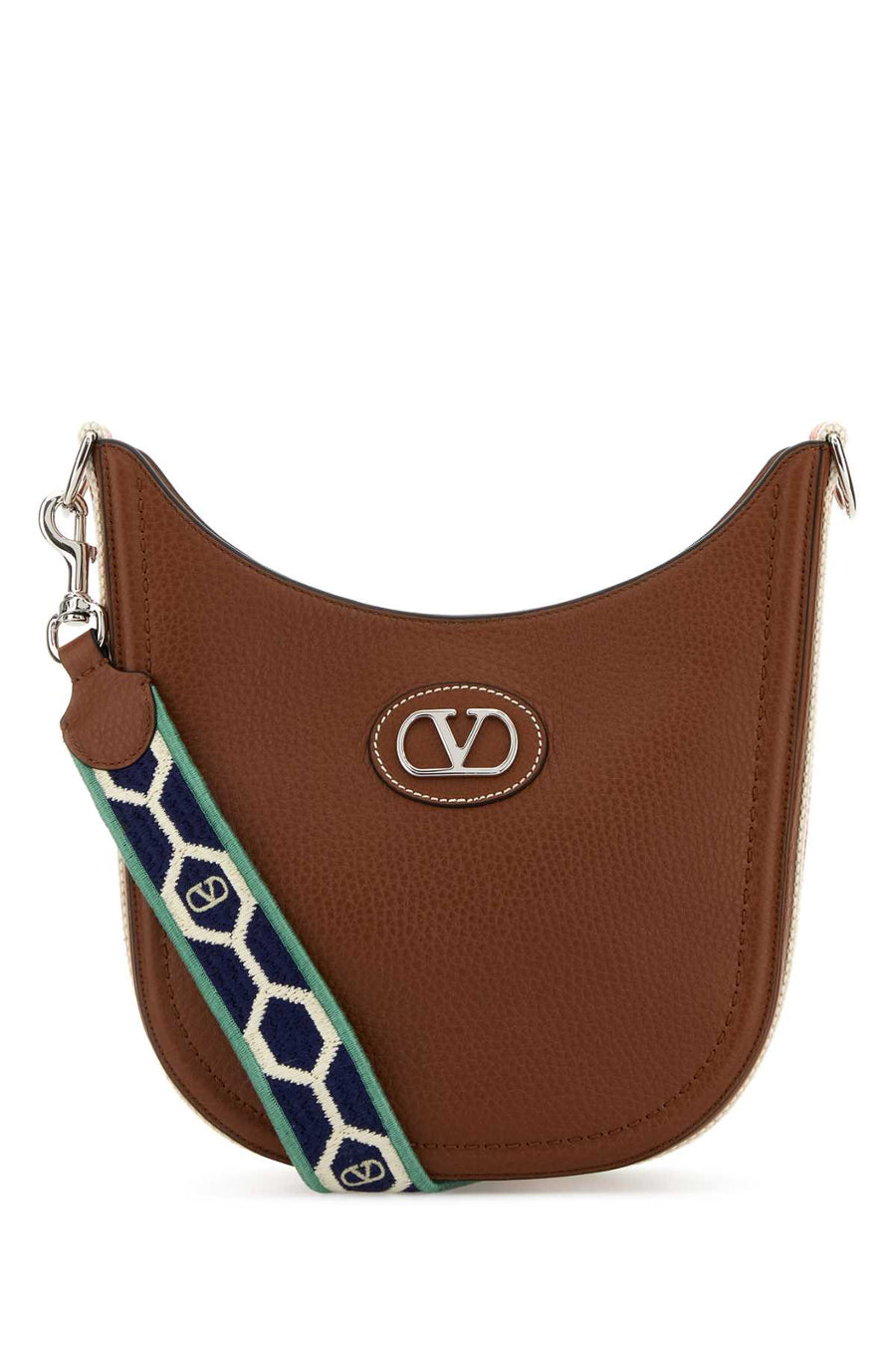 Valentino Garavani Hobo Exterior: 100% Leather shoulder bag in brown