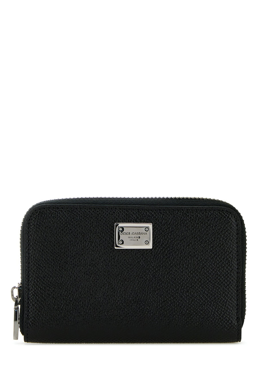 Dolce & Gabbana 100% Vitello leather wallet in black