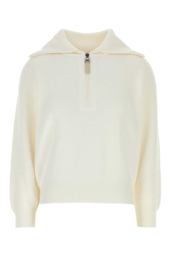 Brunello Cucinelli 100% Cotton sweater in beige