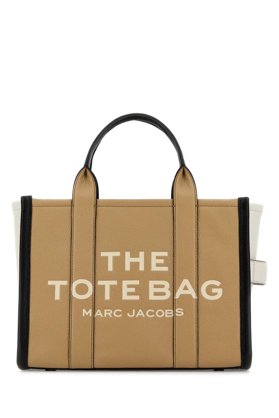 Marc Jacobs Tote Exterior: 100% Bovine leather tote bag in beige