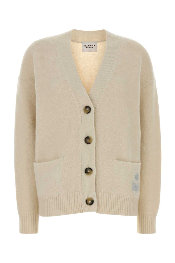 Isabel Marant Etoile 63% baby alpaca cardigan in beige