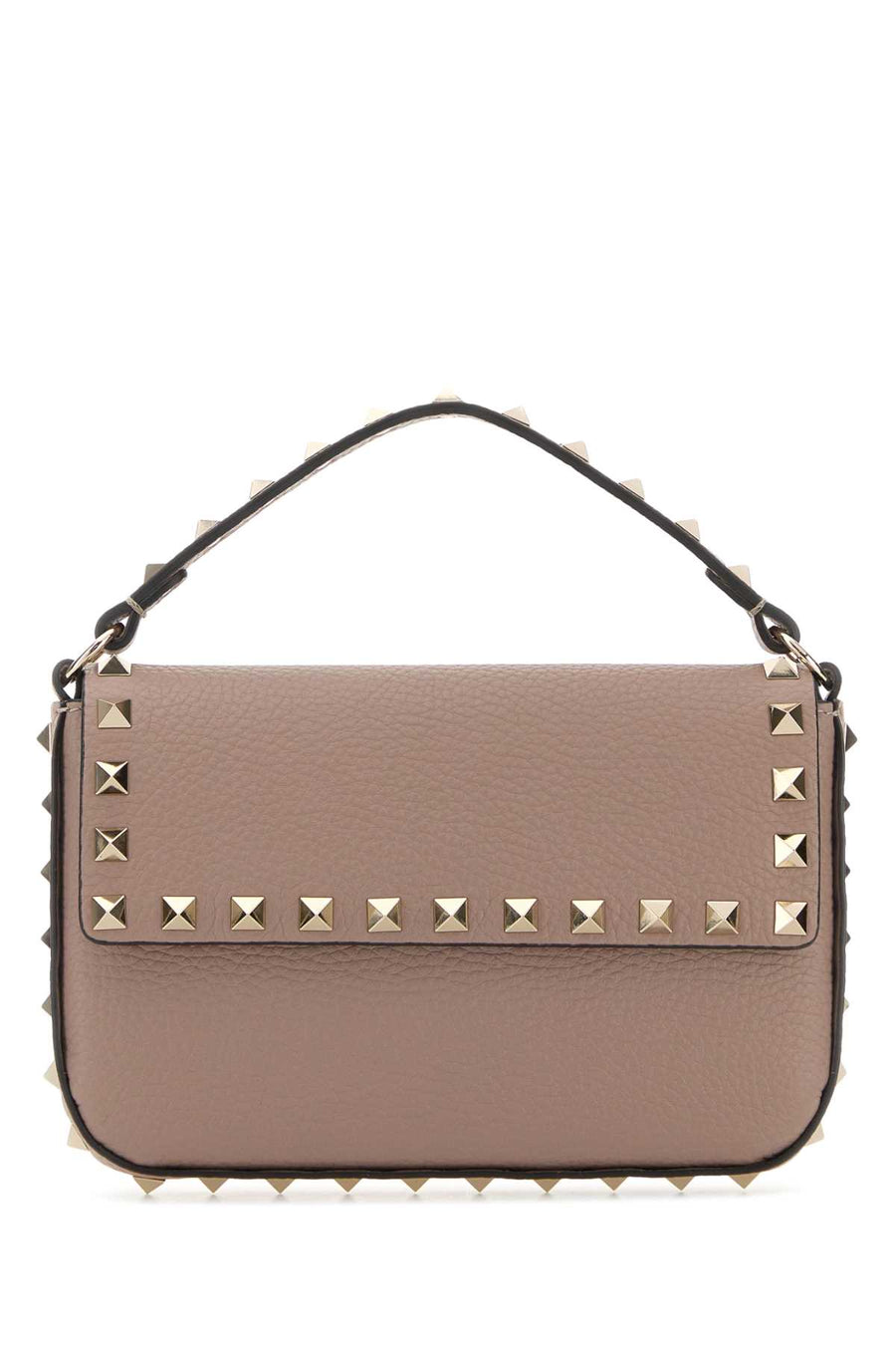 Valentino Garavani Rockstud Leather shoulder bag in pink