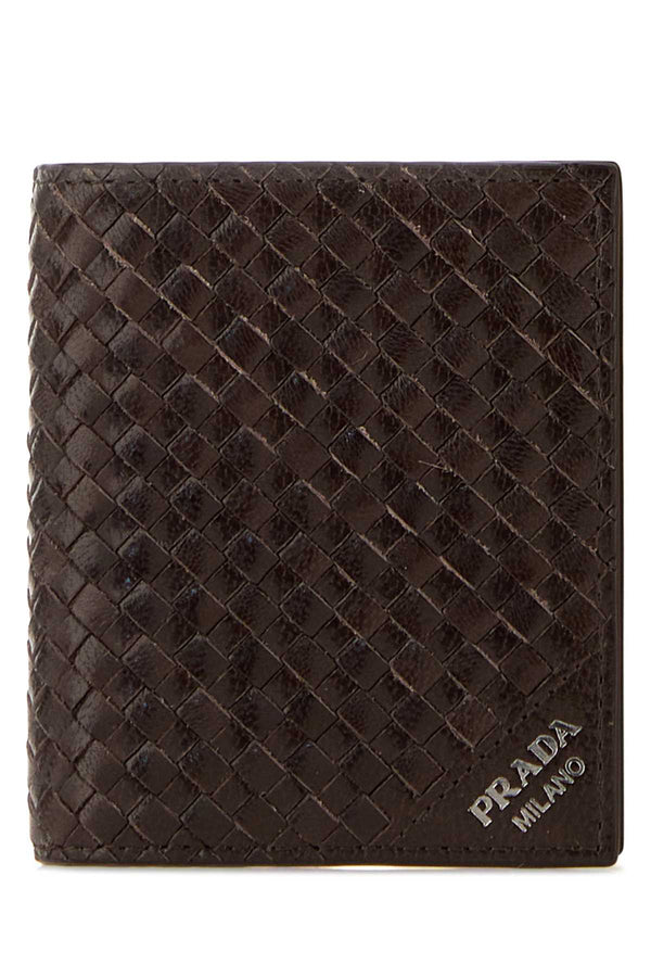 Prada 100% Leather wallet in brown