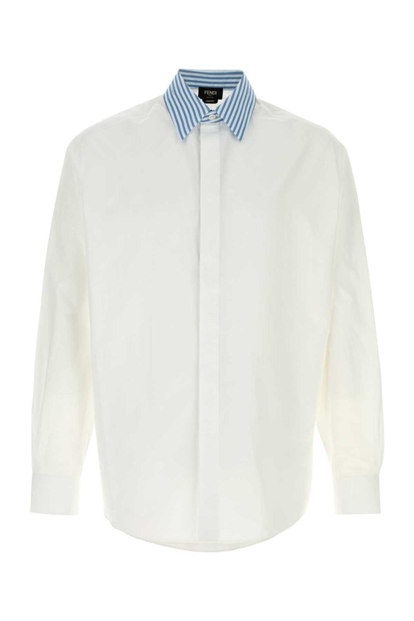 Fendi 100% Cotton shirt in white