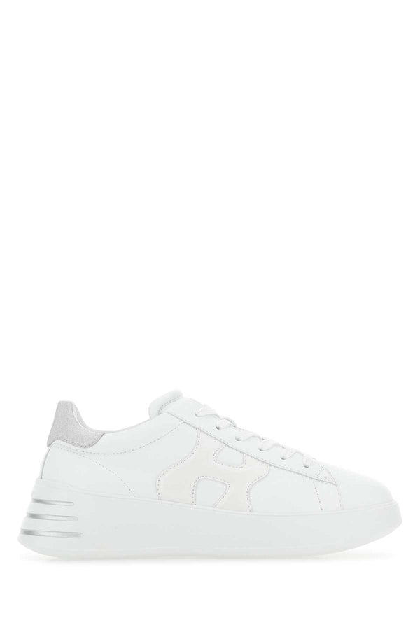 Hogan 95% mutton (Ovis aries aries) sneaker in white