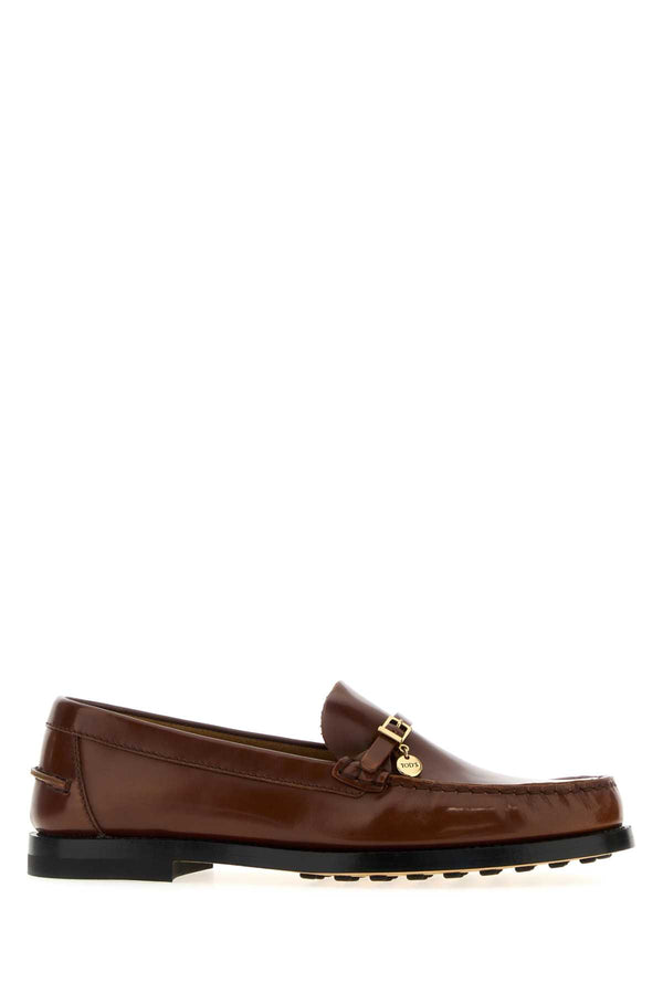Tod's Fibbietta Exterior: 100% Leather loafer in brown