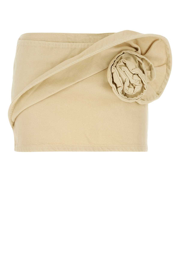 Magda Butrym 100% Cotton dress in beige