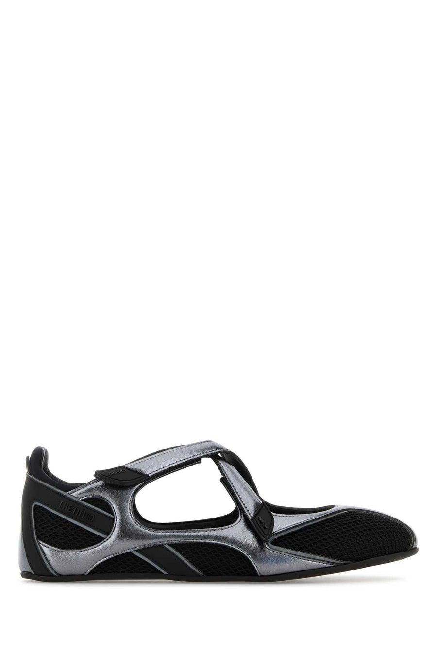The Attico Exterior: 100% Fabric ballerina in black