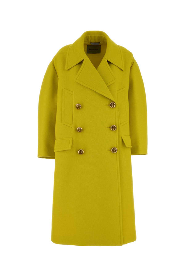 Balenciaga Wool 100% coat in yellow