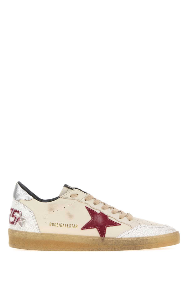 Golden Goose Deluxe Brand Nappa Exterior: 100% Leather; Interior: 100% Fabric; Sole: Rubber sneaker in multicolor
