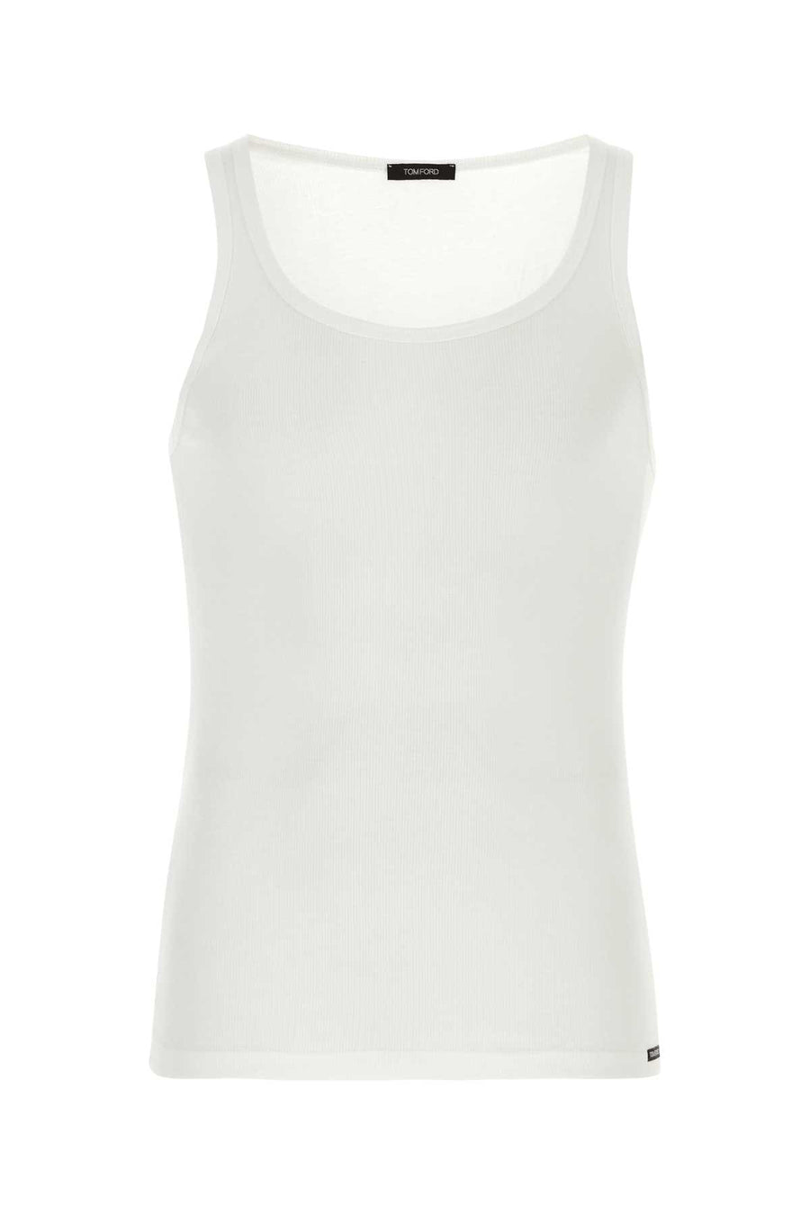 Tom Ford 50% Cotton tank top in white