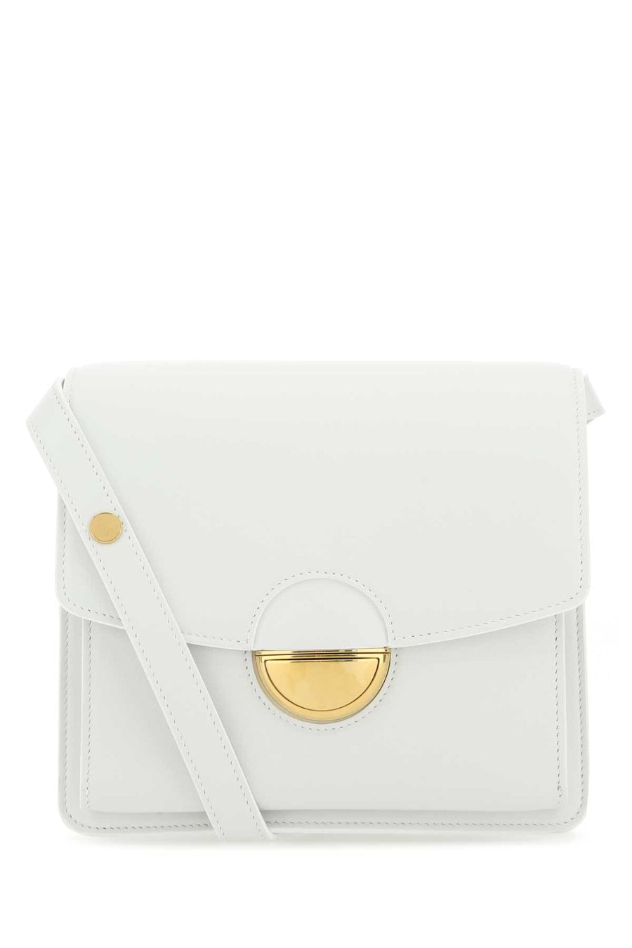 Proenza Schouler Exterior: 100% Leather shoulder bag in white