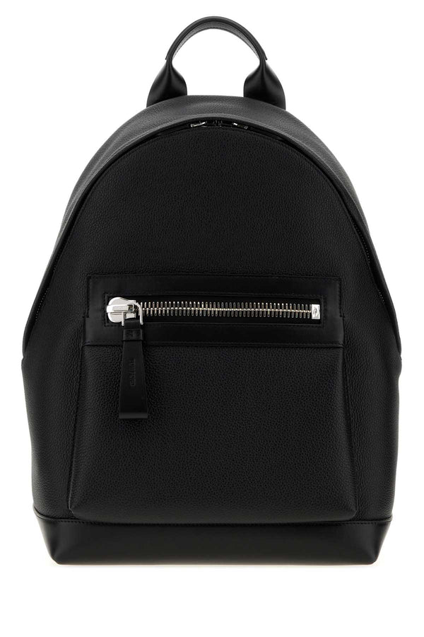 Tom Ford Upper: 100% Calf Leather; Lining: 90% Cotton backpack in black