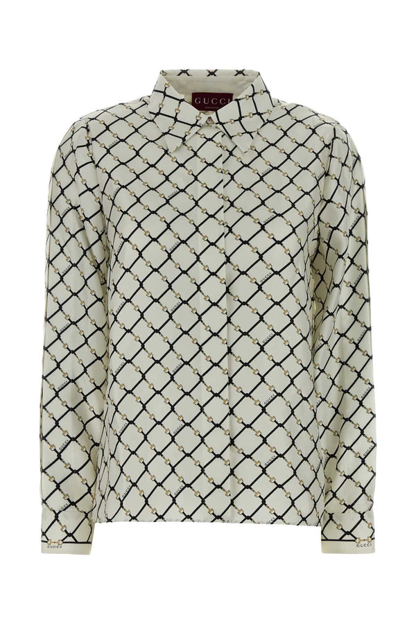 Gucci Silk shirt in white