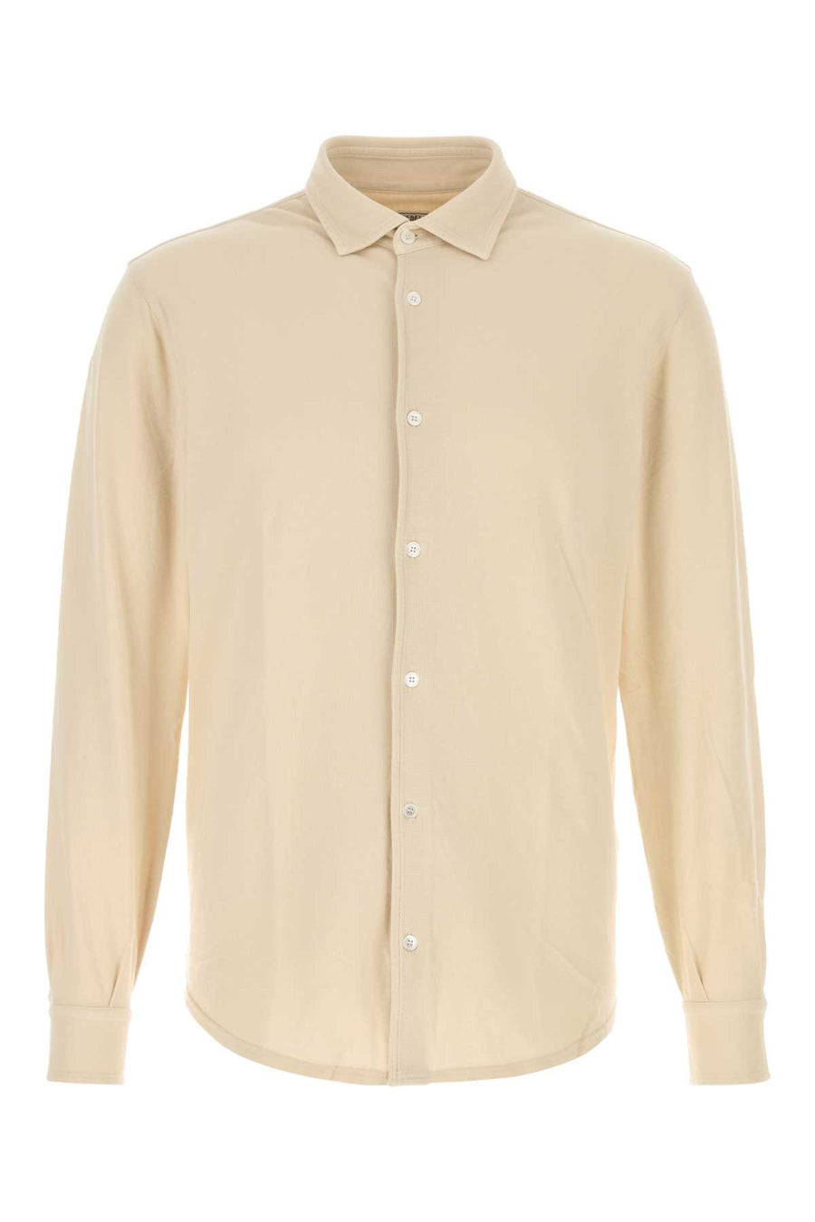 Fedeli Camicia 100% Cotton shirt in beige