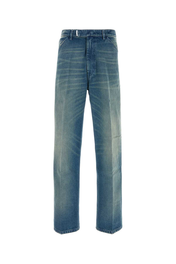 Random Identities Washed 100% Cotton jeans in blue