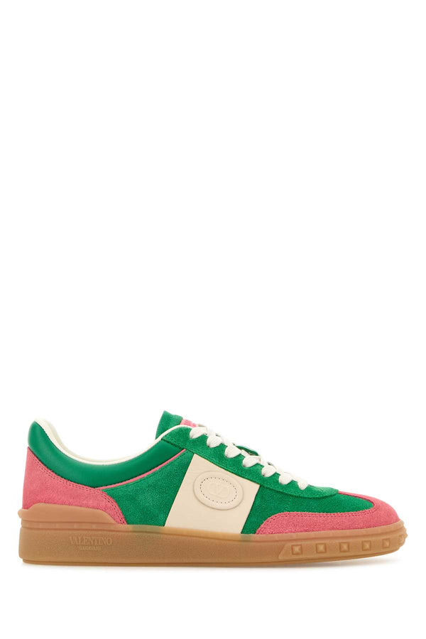 Valentino Garavani Upvillage Exterior: 100% Suede sneaker in multicolor