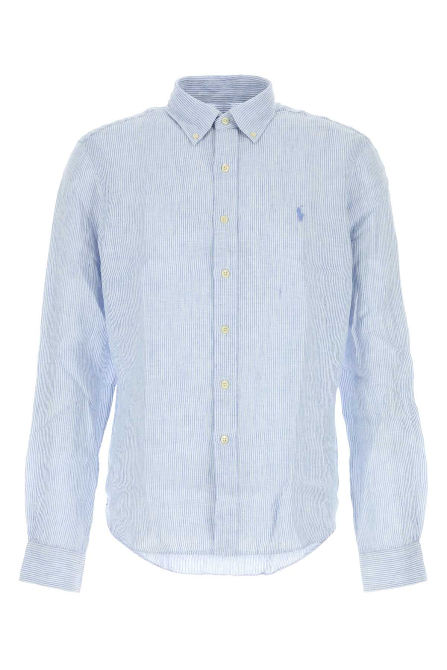 Polo Ralph Lauren 100% Linen shirt in blue