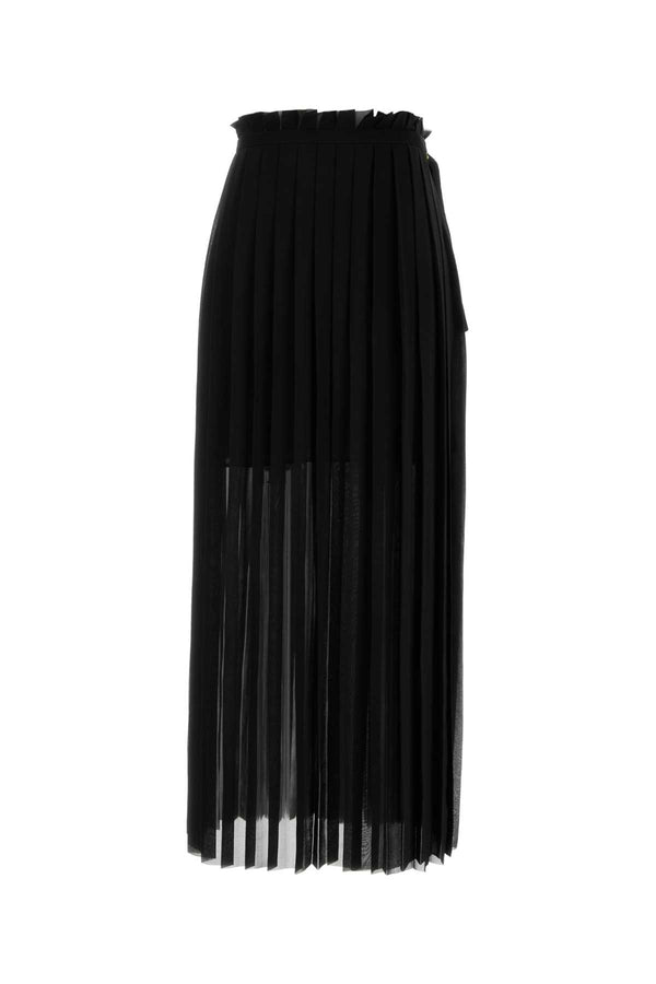 AMI Paris Skirt Exterior: 100% Polyester; Lining: 100% Polyester skirt in black