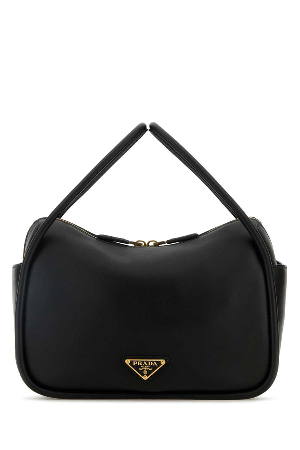 Black Leather Handbag Nero Borse A Mano