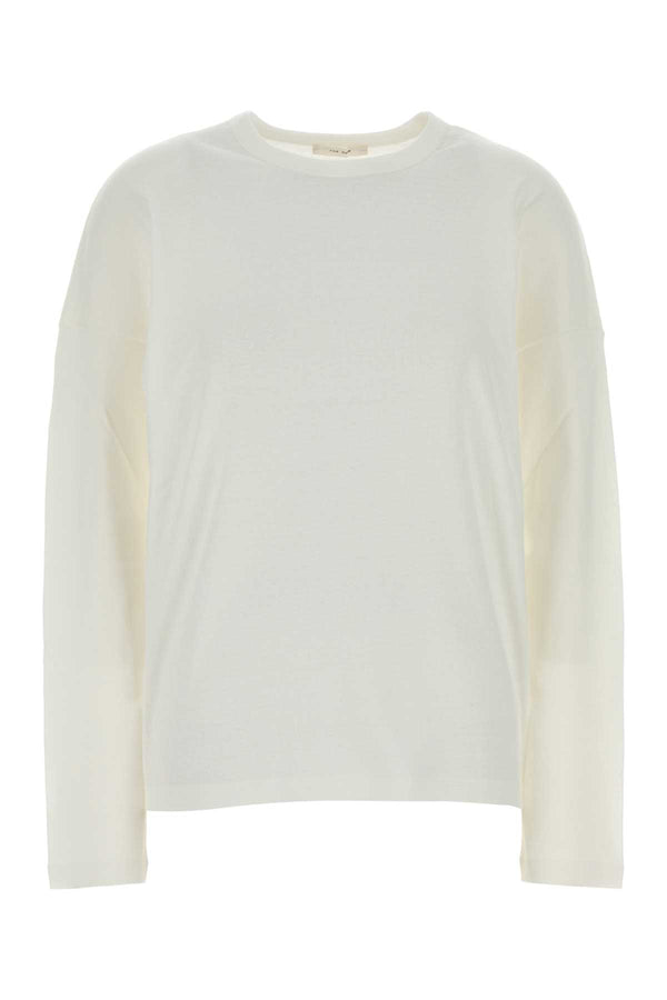 The Row 100% Cotton t-shirt in white