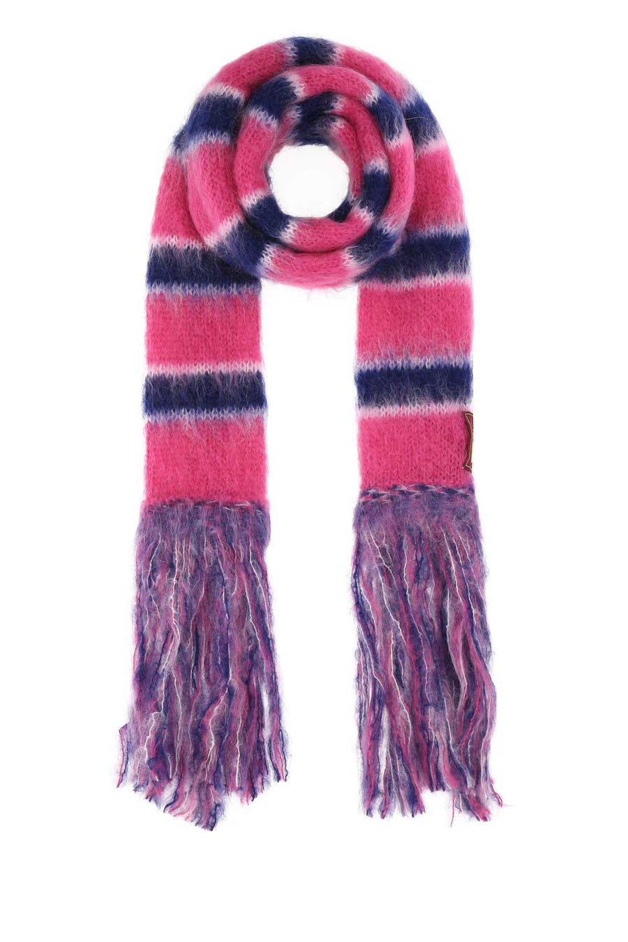 Marni 75% Mohair scarf in pink