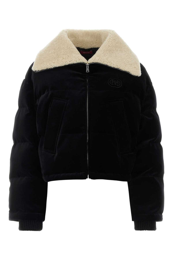 Gucci Cotton Mix down jacket in black