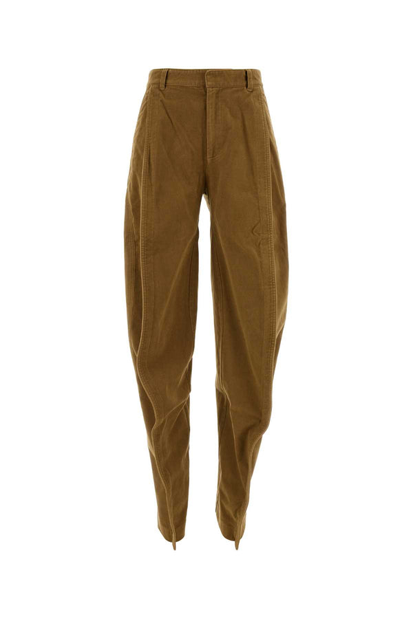 Y Project Banana 97% Cotton trousers in beige