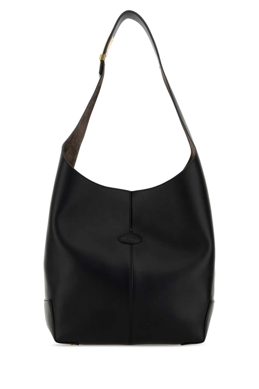 Tod's Sacca Exterior: 100% Calf shoulder bag in black