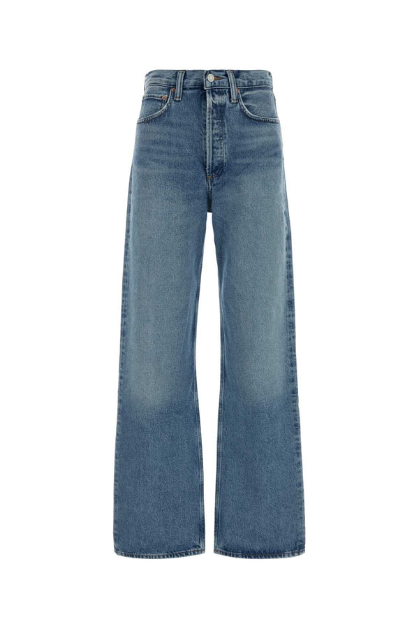 Agolde Loose 67% Recycled cotton jeans in blue
