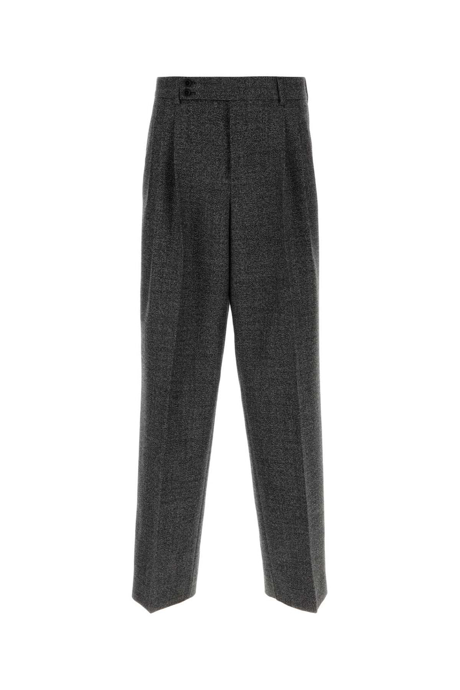 Dolce & Gabbana 100% Virgin wool trousers in gray