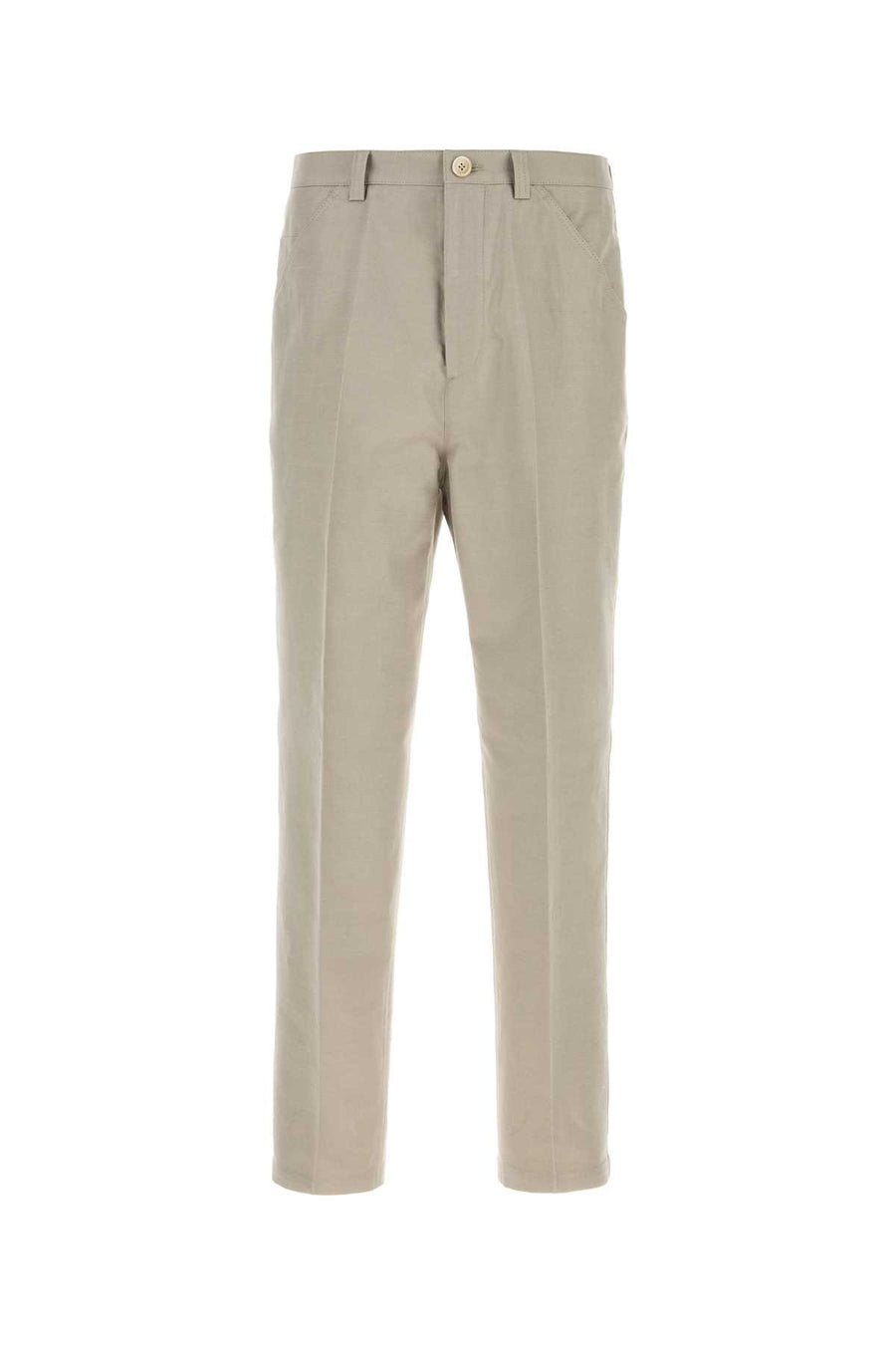 Brunello Cucinelli 69% Cotton trousers in gray