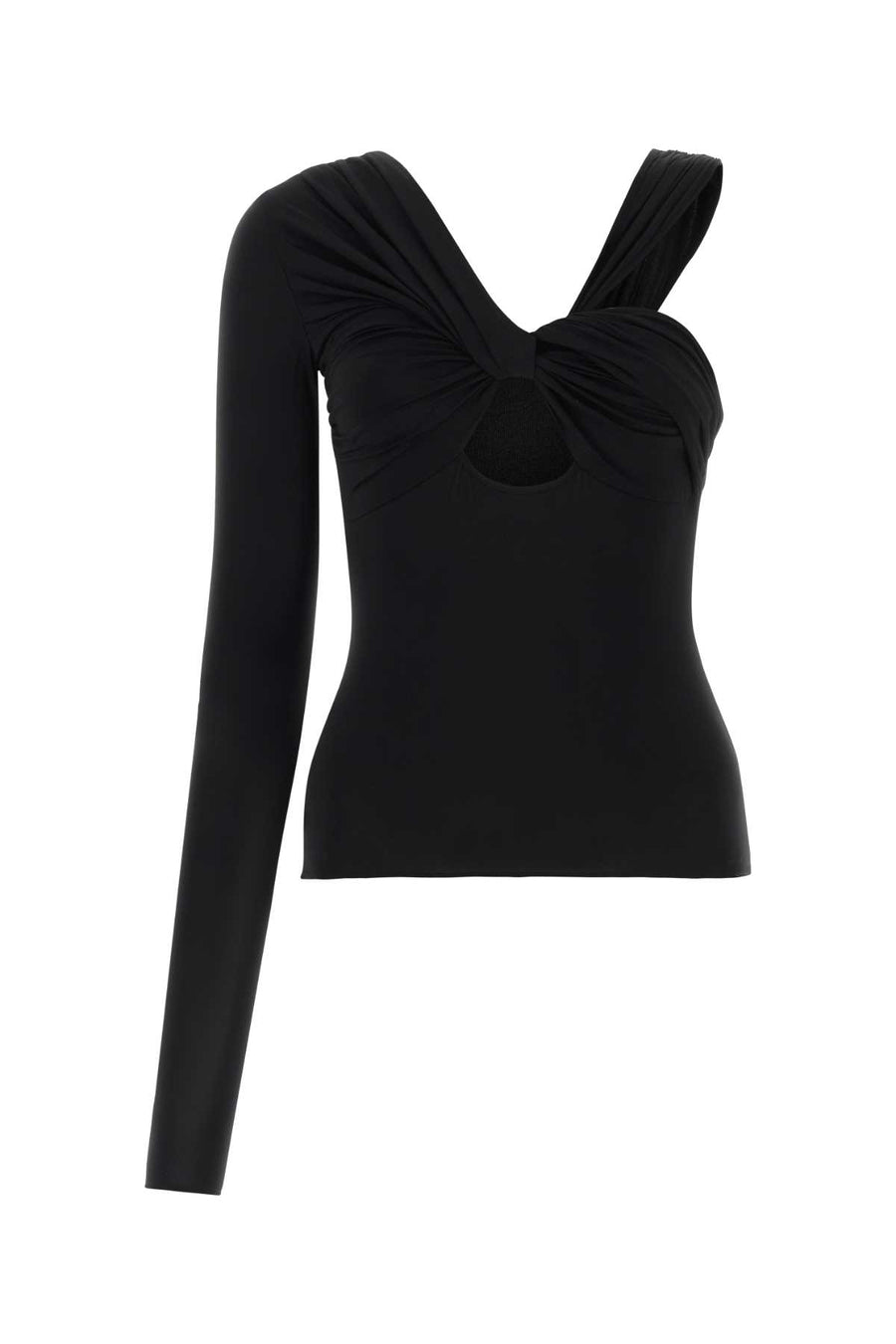 Nensi Dojaka 91% Viscose tank top in black