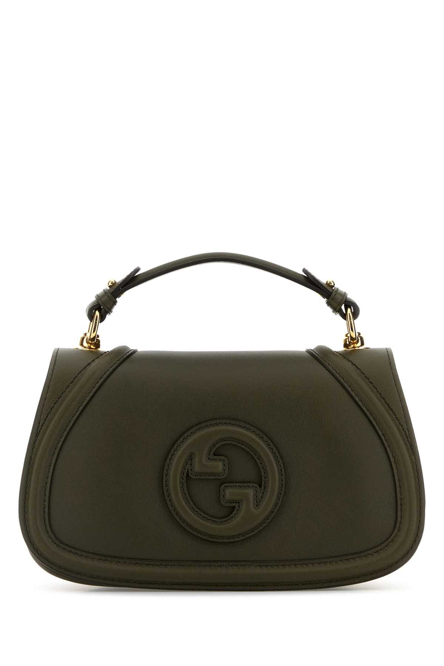 Gucci Calf skin top handle bag in green