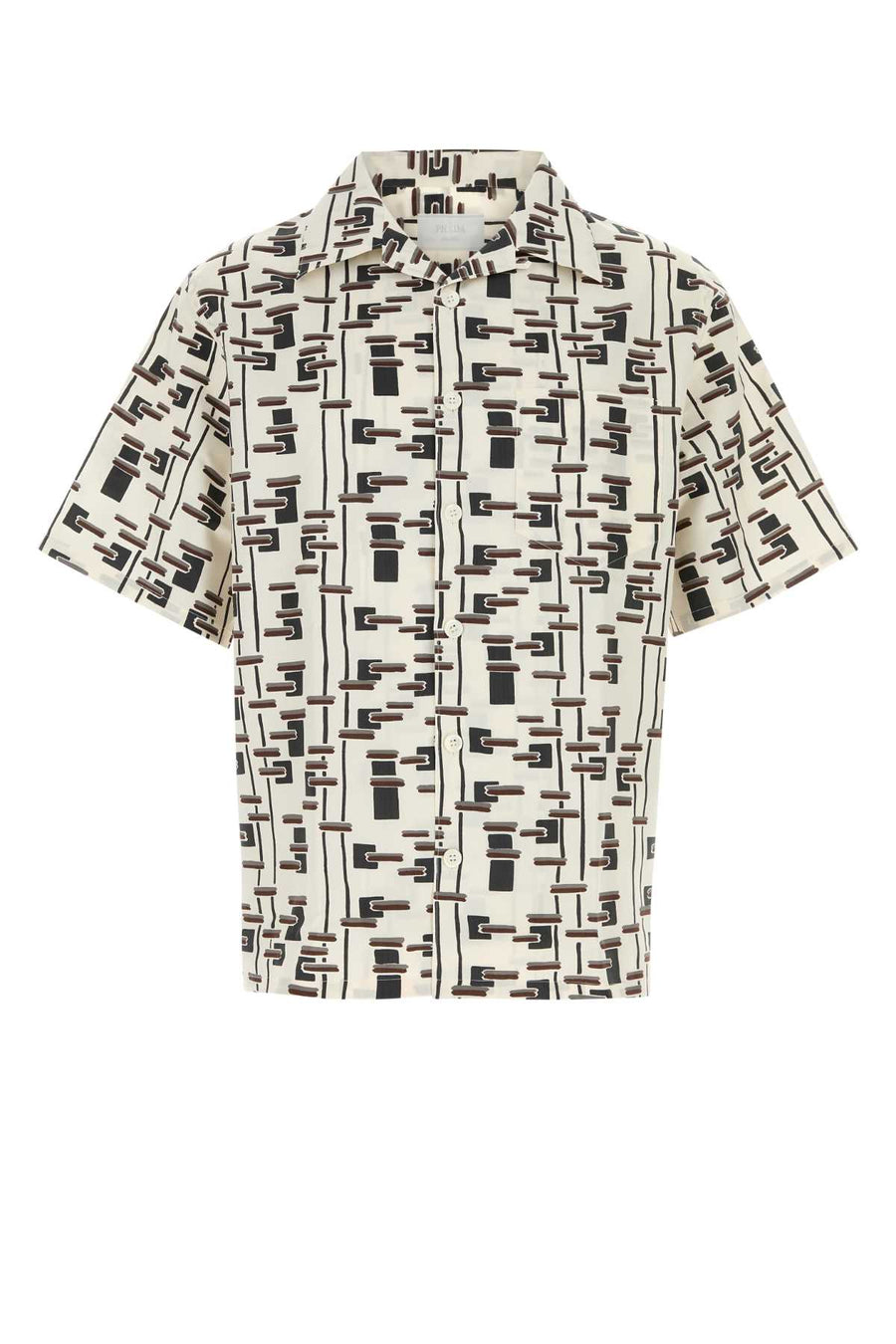 Prada 76% Cotton shirt in beige