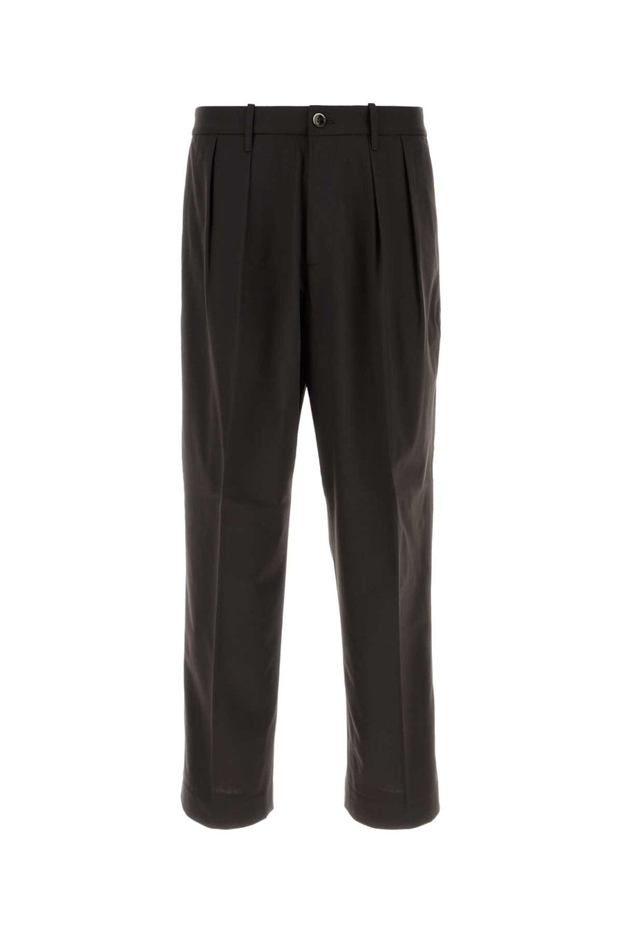 Nine In The Morning Baggy 53% Polyester trousers in brown