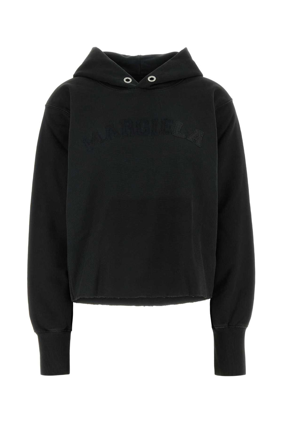 Maison Margiela 100% Cotton hoodie in black