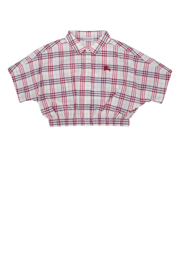 Burberry Jr Maisie 100% Cotton shirt in pink