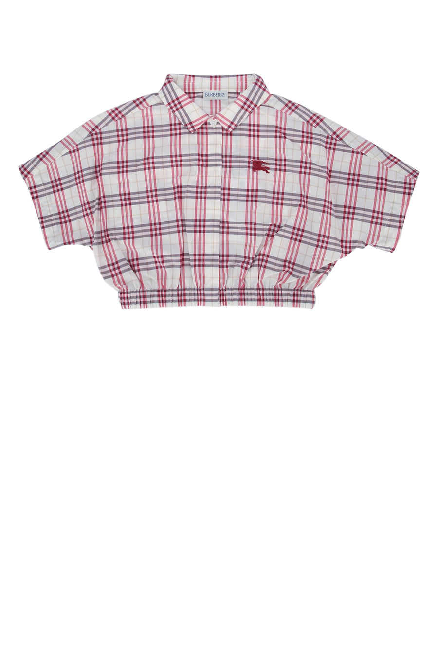 Burberry Jr Maisie 100% Cotton shirt in pink