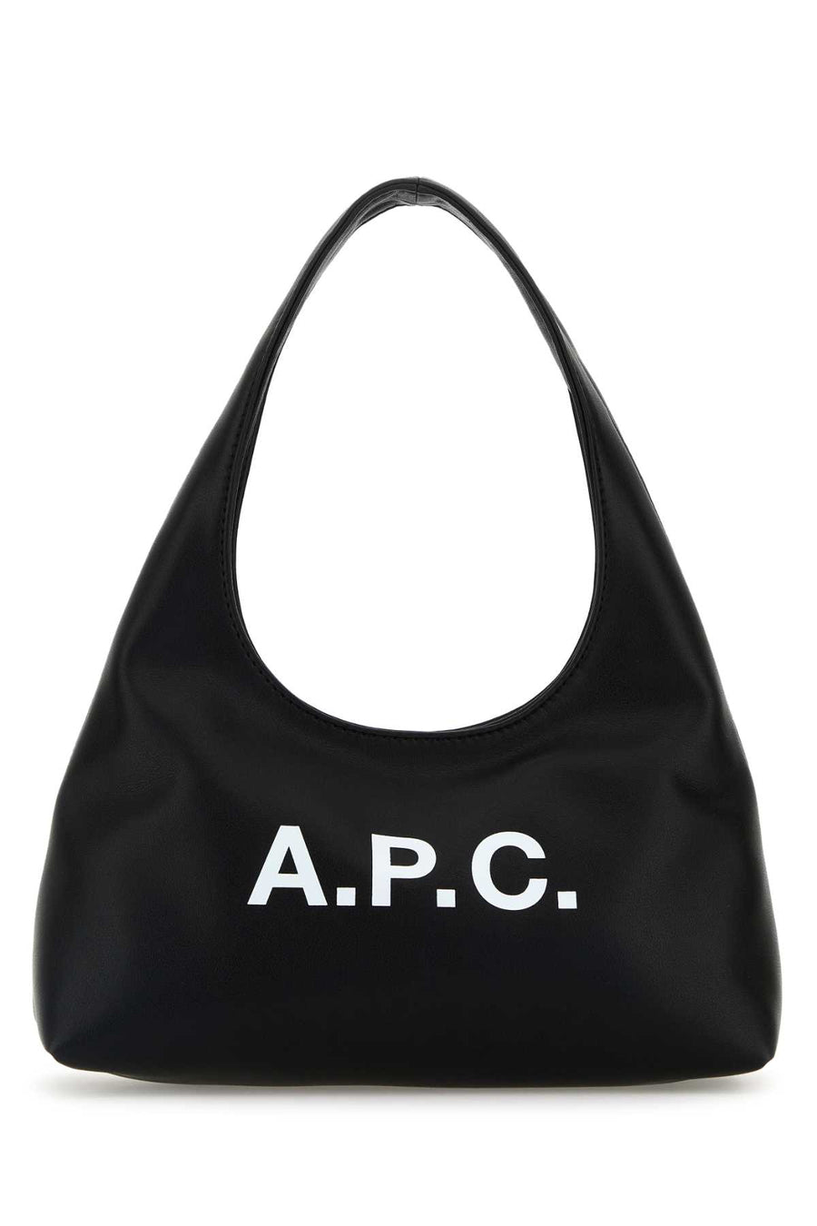 A.P.C. Ninon 55% Polyurethane shoulder bag in black