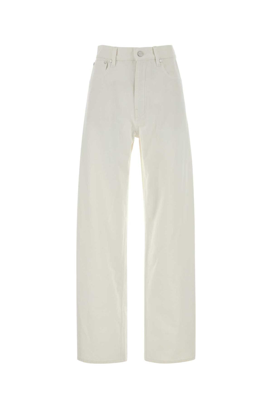 Jil Sander 100% Cotton jeans in white