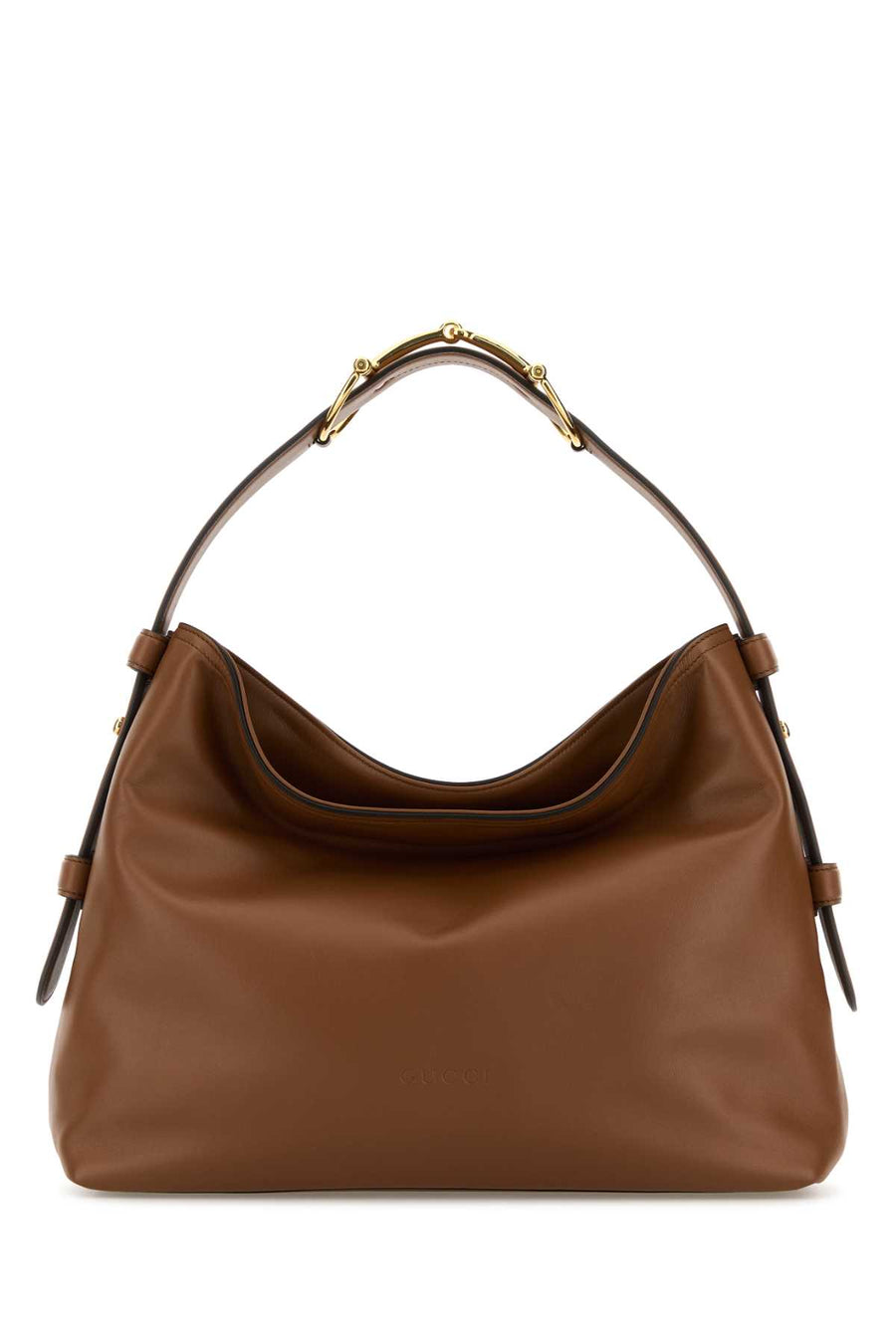 Gucci Exterior: 100% Leather shoulder bag in brown