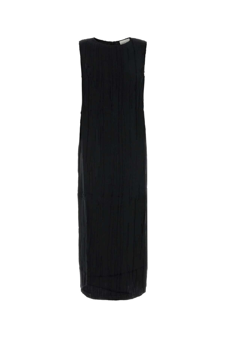 Loulou De Saison 60% Silk dress in black