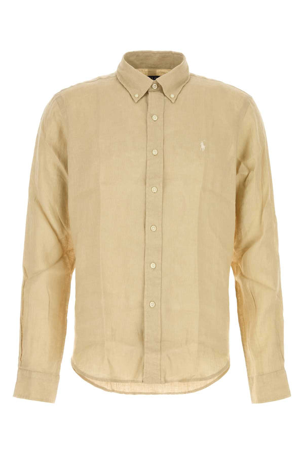 Polo Ralph Lauren Shirt 100% Linen shirt in beige