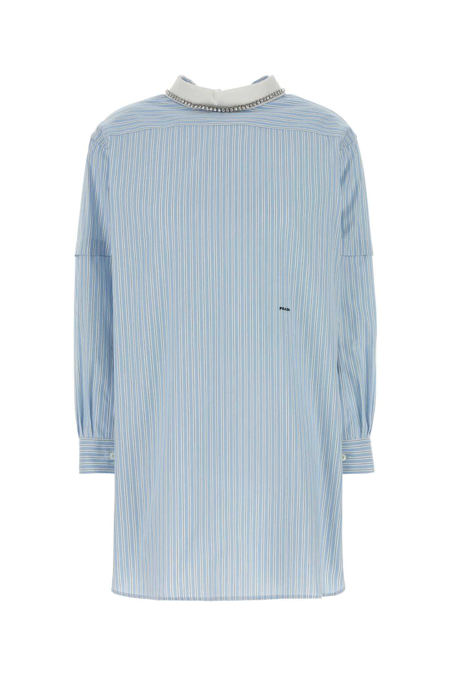 Prada 100% Cotton blouse in blue