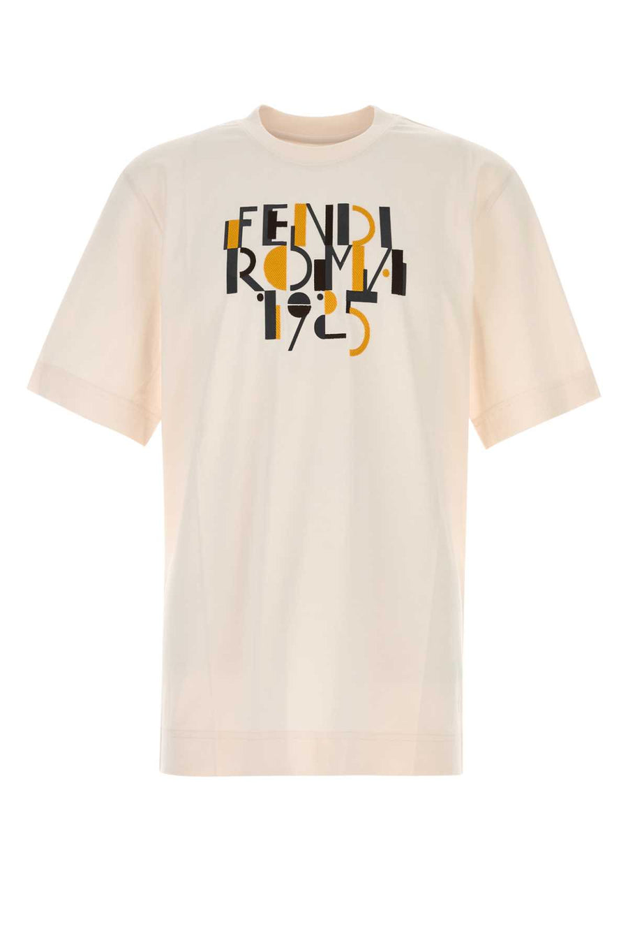 Fendi Comp 100% Cotton t-shirt in beige