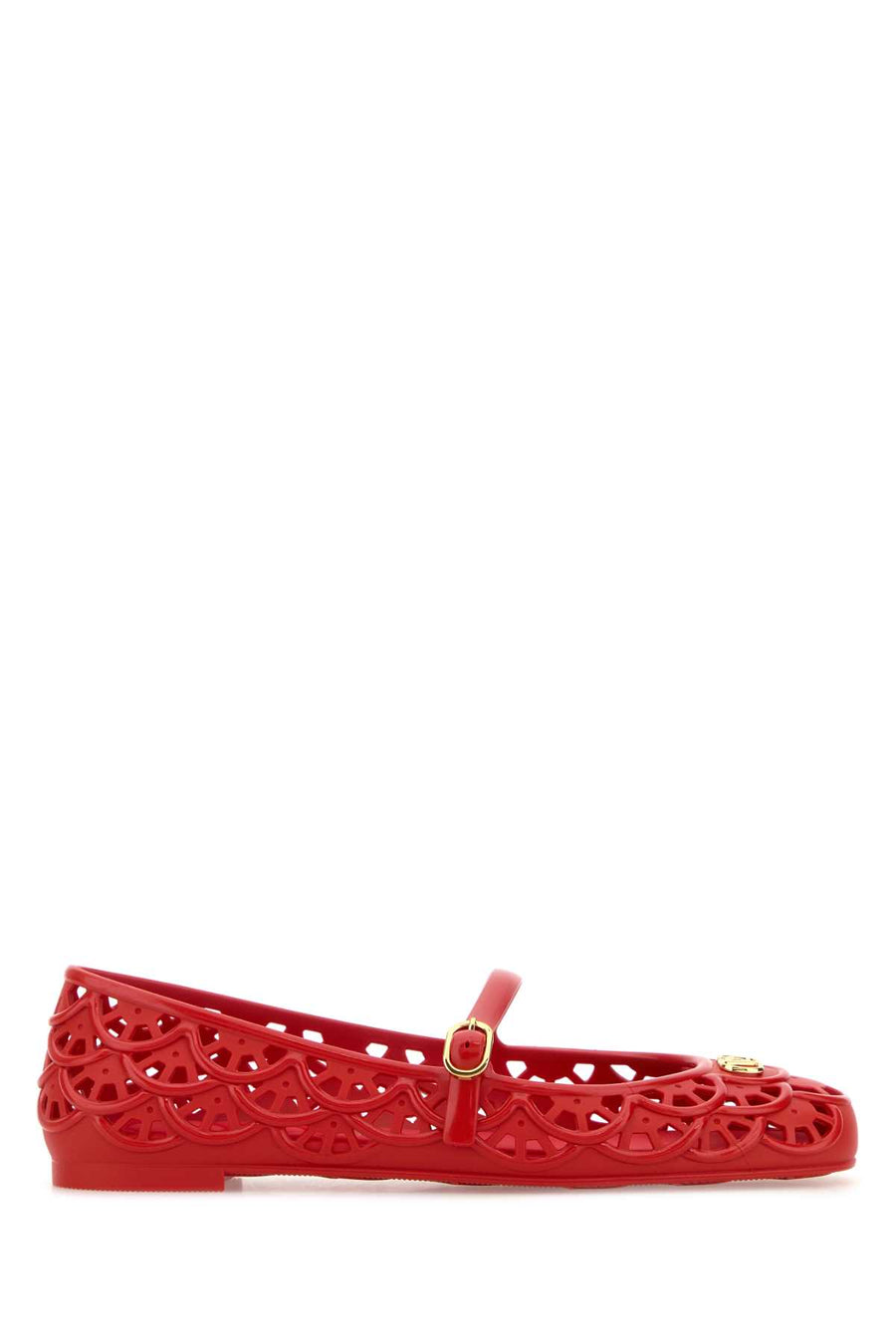 Valentino Garavani Ballerina Rubber ballerina flat in red