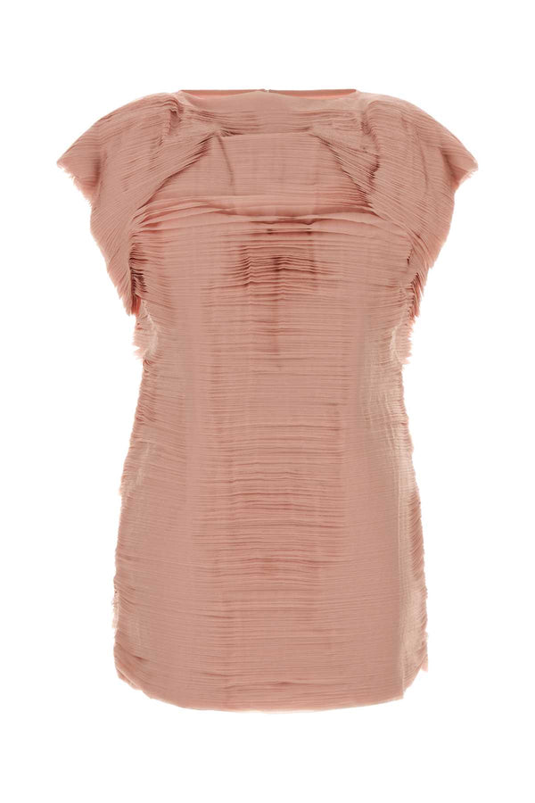 Jil Sander Exterior: 100% Nylon; Lining: 95% Viscose dress in pink